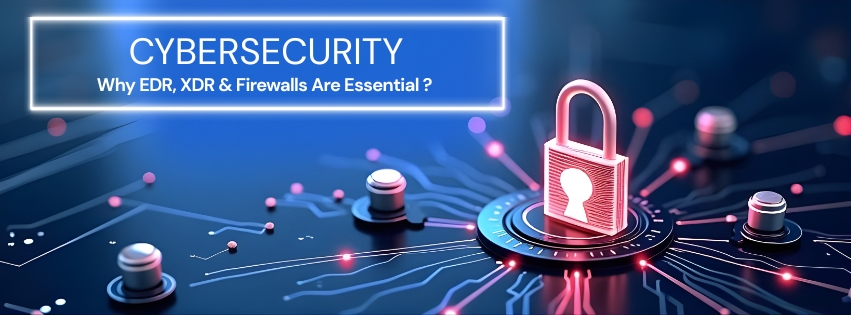 Cybersecurity in 2025: Why EDR, XDR & Next-Gen Firewalls Are No Longer Optional